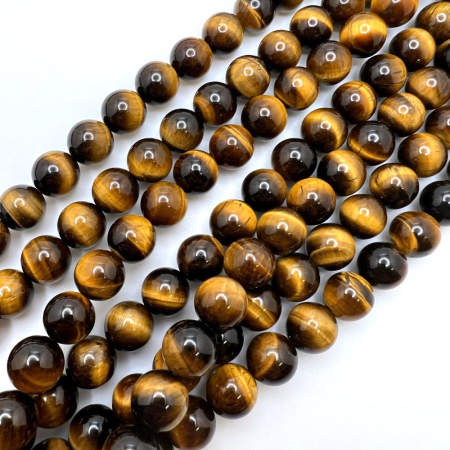 10mm Tigers Eye Beads