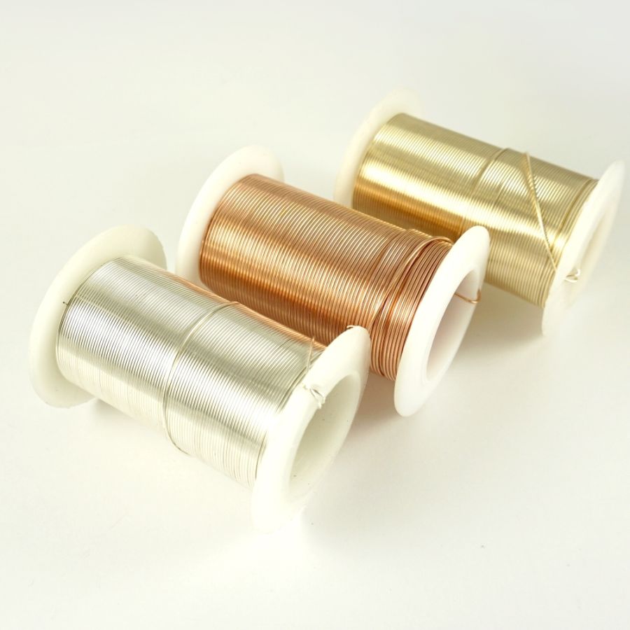 COPPER Tarnish-Resistant Craft Wire, Quality Lacquered Finis